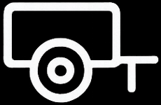 Towing capacity of 3 Tons 
(6600 lbs)